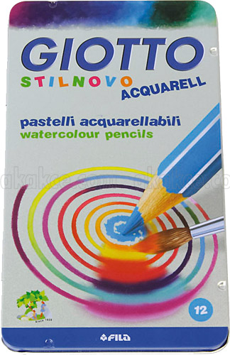 12 pastelli acquerellabili Giotto Stilnovo